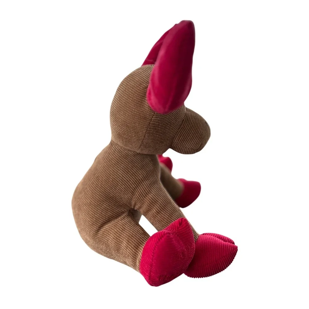 Jax and Bones‎ Wool Blend Woolies Reindeer Plush Dog Toy Christmas CUTE!